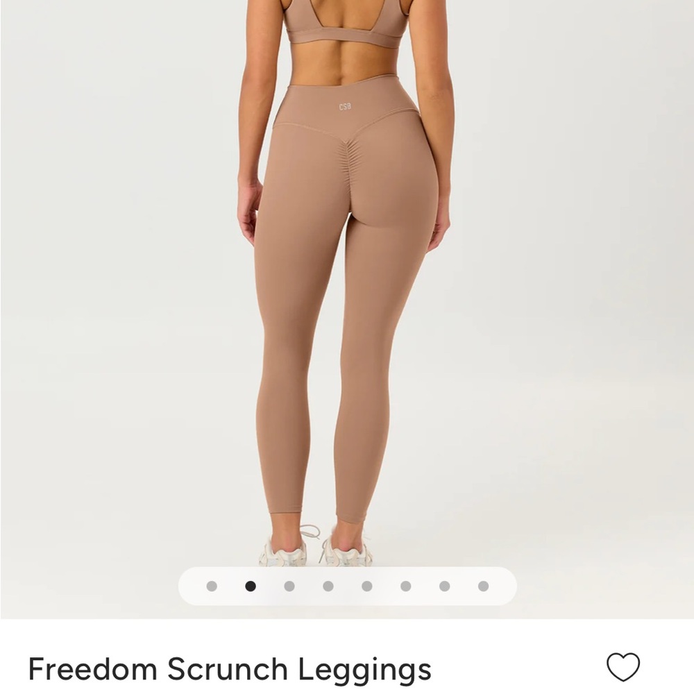 Freedom Scrunch Leggings - Almond